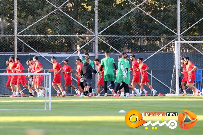 گزارش تصویری| تمرین تیم ملی فوتبال