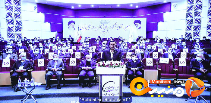مراسم بهره برداری از طرح های ملی وزارت نفت