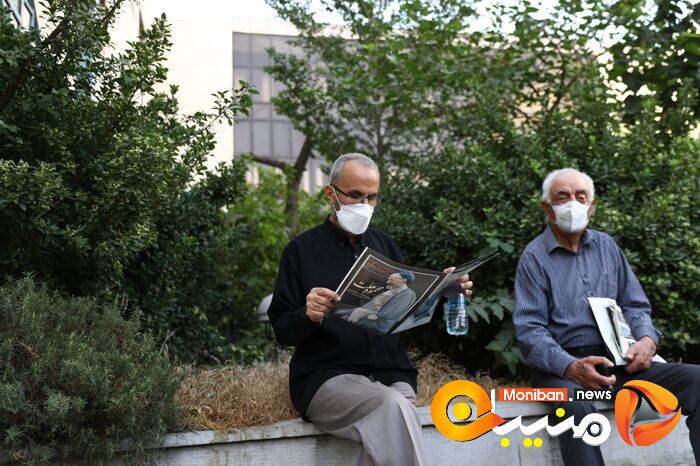 مراسم تشییع پیکر مرحوم سید محمود دعایی