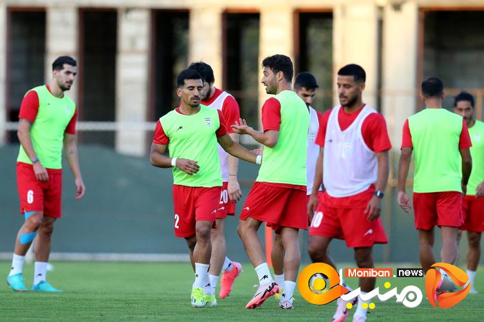 گزارش تصویری| تمرین تیم ملی فوتبال