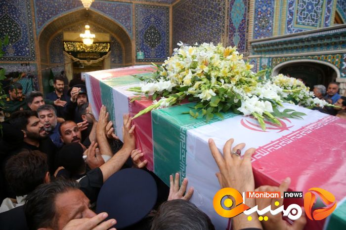 گزارش تصویری| تشییع پیکر رئیسی و همراهانش در قم