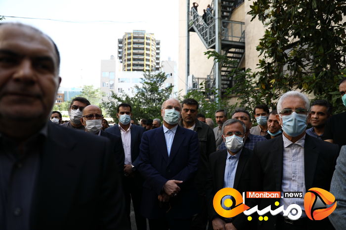 مراسم تشییع پیکر مرحوم سید محمود دعایی