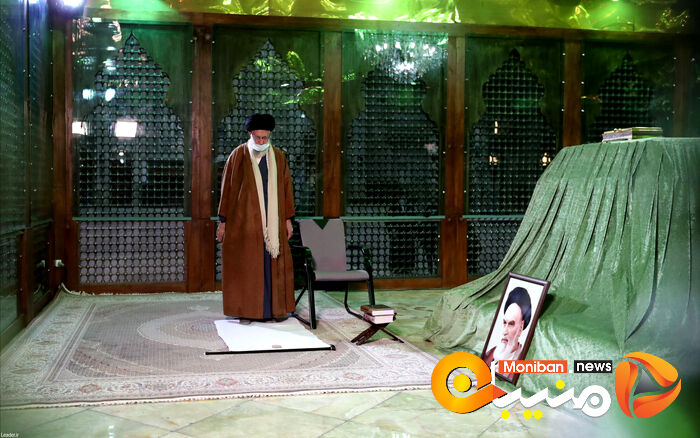 حضور رهبری در مرقد امام خمینی و مزار شهدا