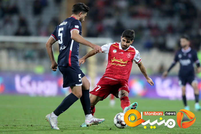 گزارش تصویری| بازی پرسپولیس و نساجی
