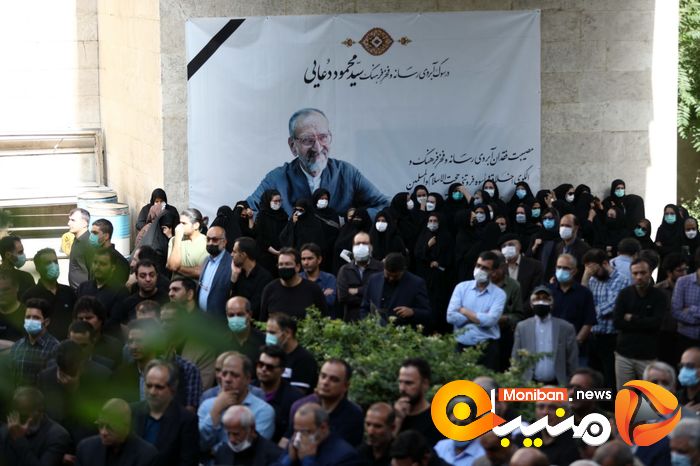 مراسم تشییع پیکر مرحوم سید محمود دعایی