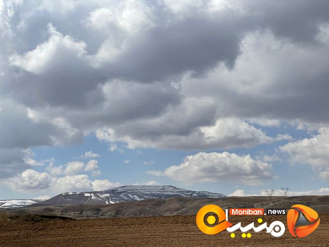 طبیعت زیبا و کوه های رنگارنگ آذربایجان شرقی در ابتدای بهار