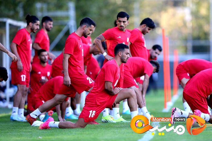 گزارش تصویری| تمرین تیم ملی فوتبال