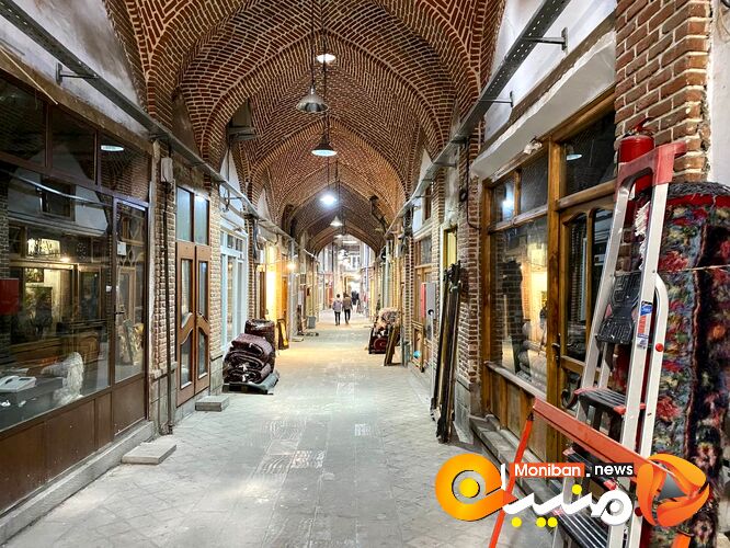بازار زیبای تبریز