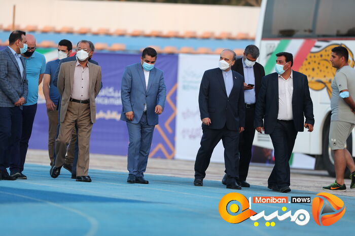 بازديد وزير ورزش و جوانان از اردوي تيم ملي فوتبال