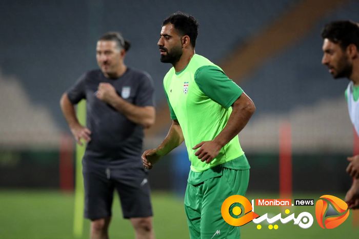 گزارش تصویری| تمرین تیم ملی فوتبال برای بازی با ازبکستان