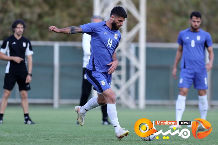 گزارش تصویری| تمرین تیم ملی فوتبال