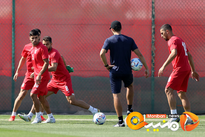 گزارش تصویری| تمرین تیم ملی قبل ار بازی مقابل ولز