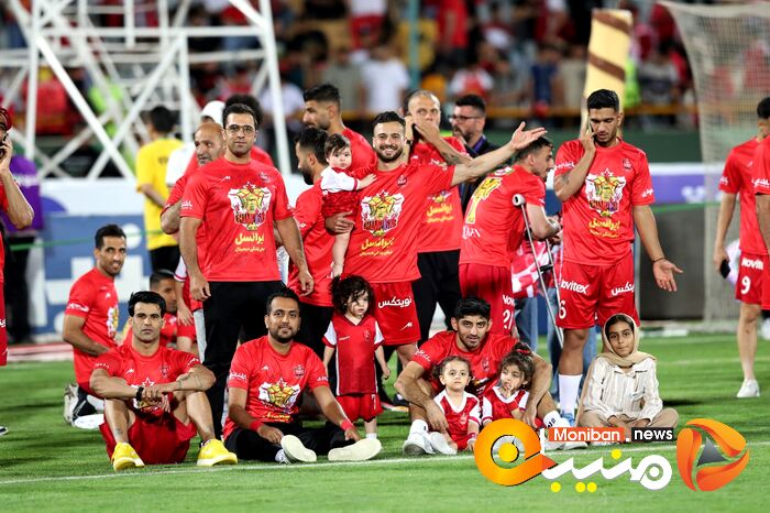 گزارش تصویری| جشن قهرمانی پرسپولیس در لیگ برتر