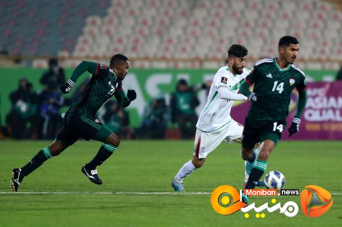 بازی تیم ملی ایران مقابل امارات