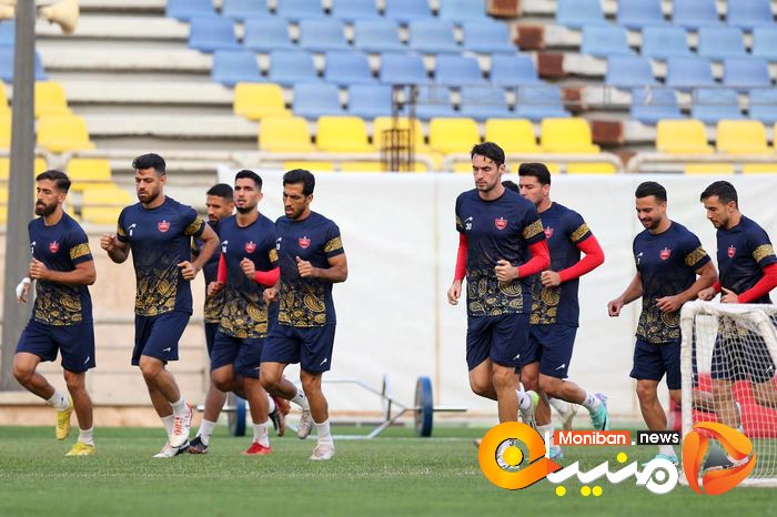 گزارش تصویری/ آخرین تمرین پرسپولیس پیش از بازی با پاختاکور
