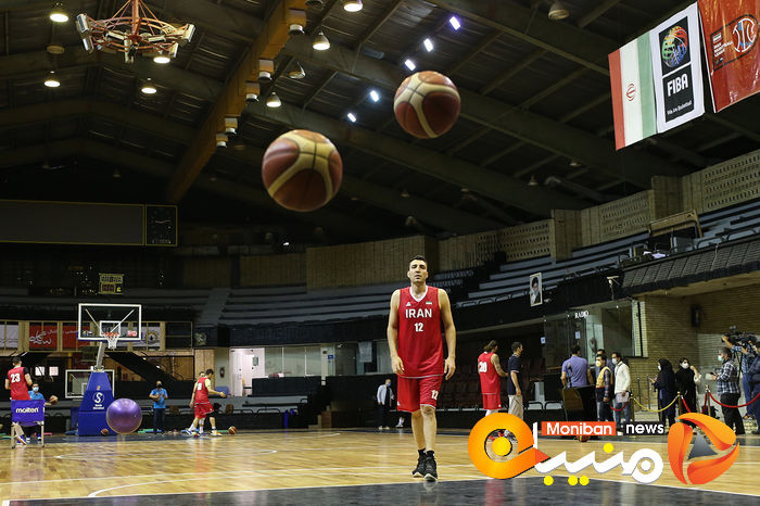 اردوی تیم ملی بسکتبال