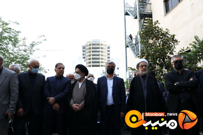 مراسم تشییع پیکر مرحوم سید محمود دعایی