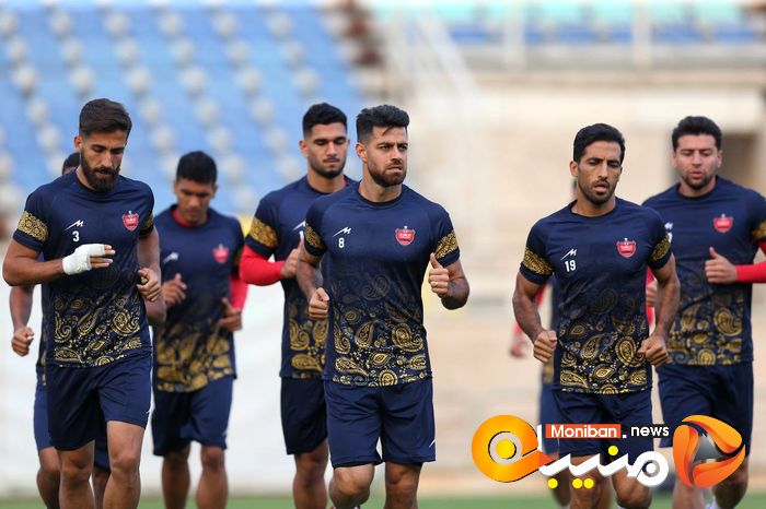گزارش تصویری/ آخرین تمرین پرسپولیس پیش از بازی با پاختاکور