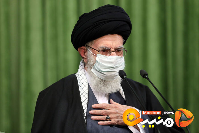 نشست تصویری رهبر معظم انقلاب اسلامی  با جمعی از مداحان