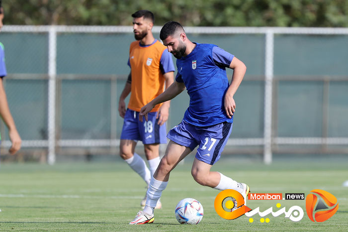 اولین تمرین تیم  ملی فوتبال با کارلوس کی روش