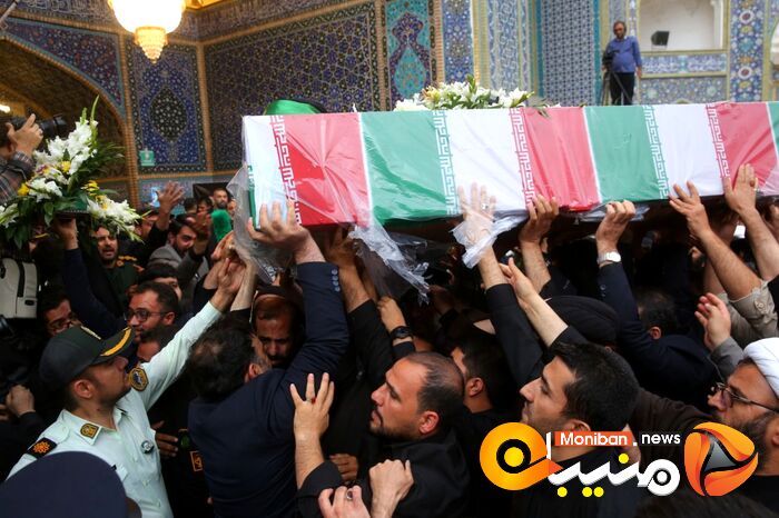 گزارش تصویری| تشییع پیکر رئیسی و همراهانش در قم