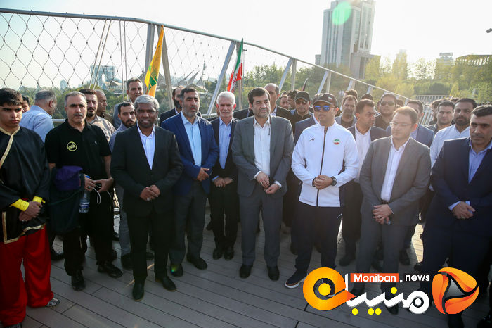 گزارش تصویری| همایش بزرگ ووشوکاران استان تهران در پل طبیعت