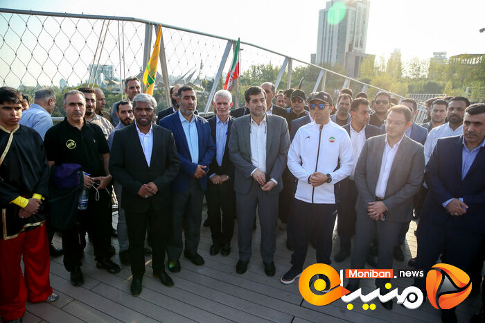 گزارش تصویری| همایش بزرگ ووشوکاران استان تهران در پل طبیعت