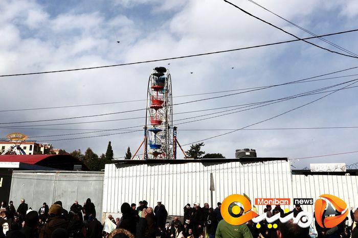 گزارش تصویری/ حضور جنگنده های اسرائیلی بر فراز تشییع پیکر سیدحسن نصرالله