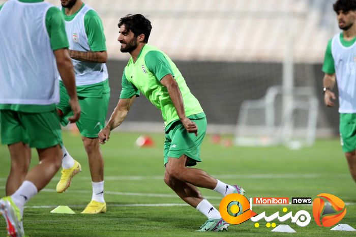 گزارش تصویری| تمرین تیم ملی فوتبال برای بازی با ازبکستان