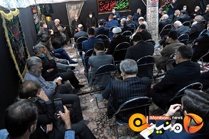 دومین روز مراسم عزاداری سالار شهیدان در دفتر دکتر روحانی