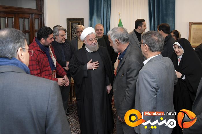 گزارش تصویری| دیدار جنعی از روزنامه نگاران با حسن روحانی