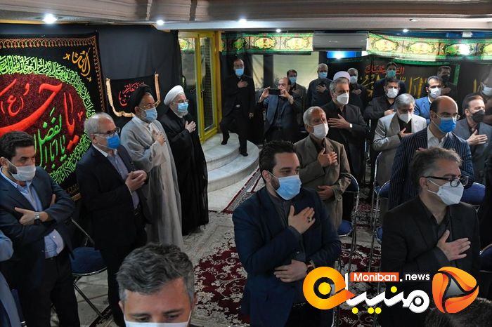 دومین روز مراسم عزاداری سالار شهیدان در دفتر دکتر روحانی
