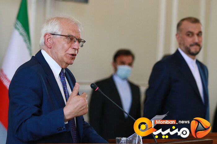 دیدار بورل و امیرعبدالهیان