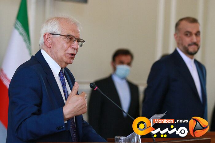 دیدار بورل و امیرعبدالهیان
