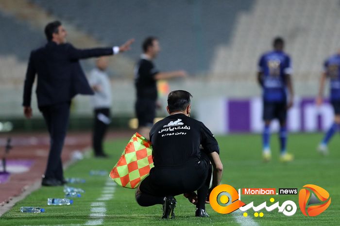 در حاشیه بازی استقلال - آلومینیوم اراک