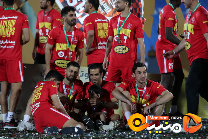 گزارش تصویری|جشن قهرمانی پرسپولیس در جام حذفی