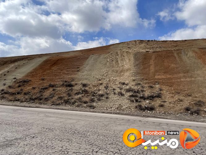 طبیعت زیبا و کوه های رنگارنگ آذربایجان شرقی در ابتدای بهار