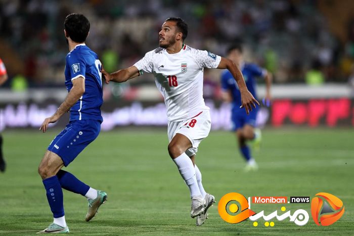 گزارش تصویری| بازی ایران و ازبکستان