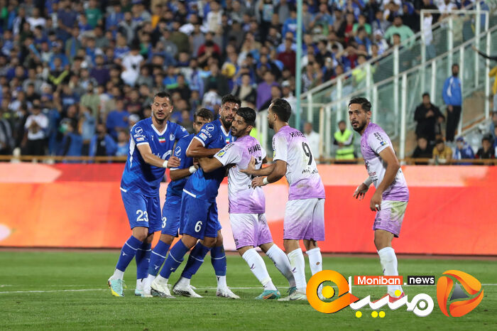گزارش تصویری| بازی استقلال و هوادار