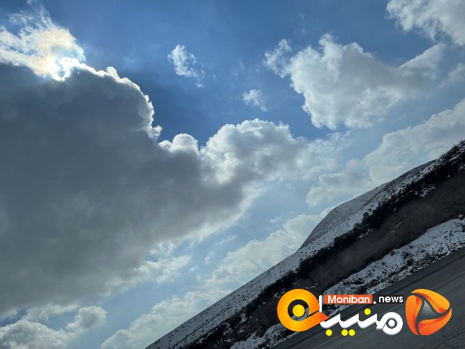 طبیعت زیبا و کوه های رنگارنگ آذربایجان شرقی در ابتدای بهار