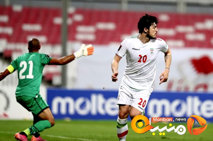 در حاشیه بازی تیم ملی ایران و بحرین