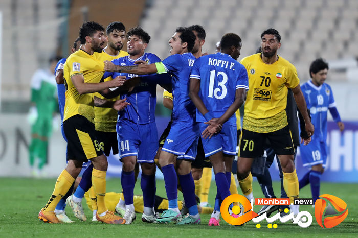 گزارش تصویری| بازی سپاهان و نیروی هوایی عراق