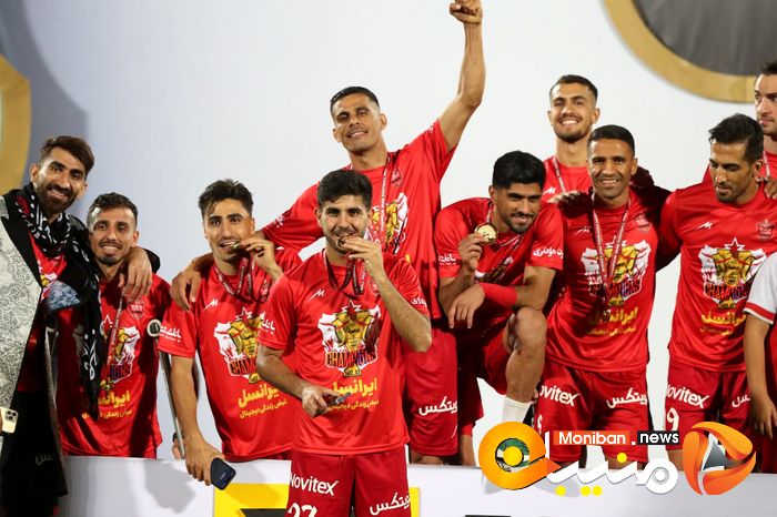 گزارش تصویری| جشن قهرمانی پرسپولیس در لیگ برتر