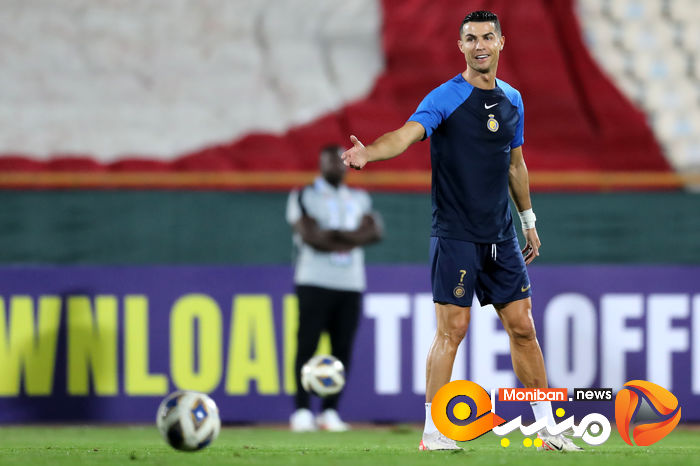رفتارهای جالب رونالدو در ورزشگاه آزادی| گزارش تصویری ویژه