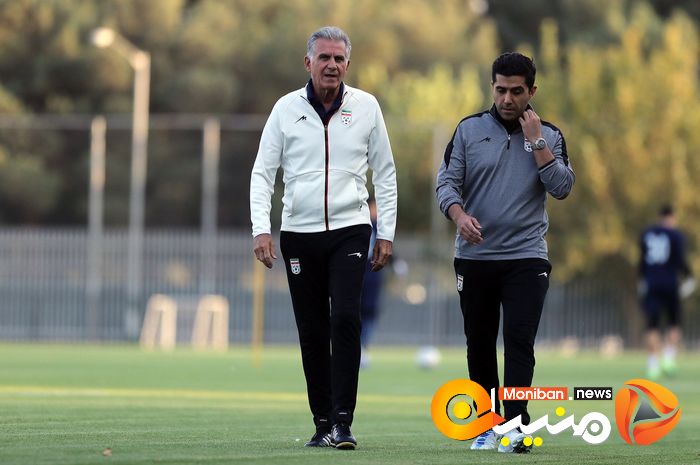 گزارش تصویری| تمرین تیم ملی فوتبال
