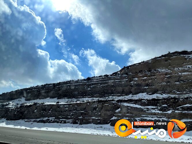 طبیعت زیبا و کوه های رنگارنگ آذربایجان شرقی در ابتدای بهار