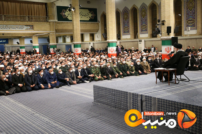 گزارش تصویری| دیدار مردم تبریز با رهبری