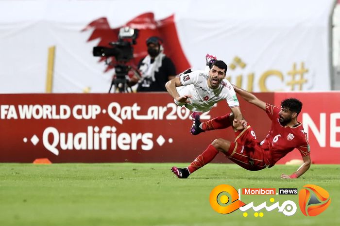 در حاشیه بازی تیم ملی ایران و بحرین