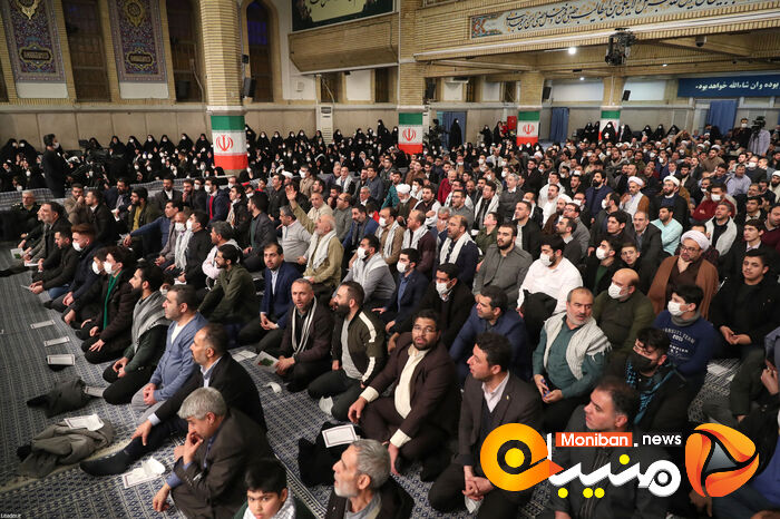 گزارش تصویری| دیدار مردم تبریز با رهبری
