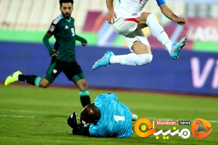 بازی تیم ملی ایران مقابل امارات